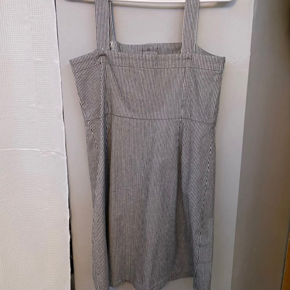 hollister striped button up jumper dress - Picture 2 of 3